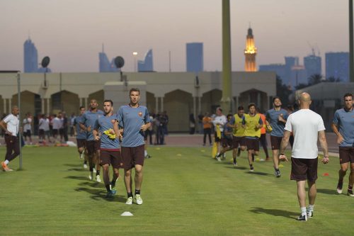 allenamento roma