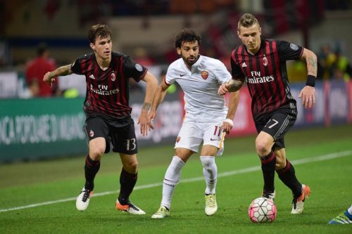 milan-roma-salah romagnoli kucka