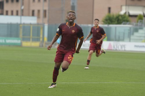 roma virtus entella primavera-machin gol esultanza00