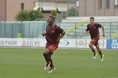 roma virtus entella primavera-machin vasco gol esultanza