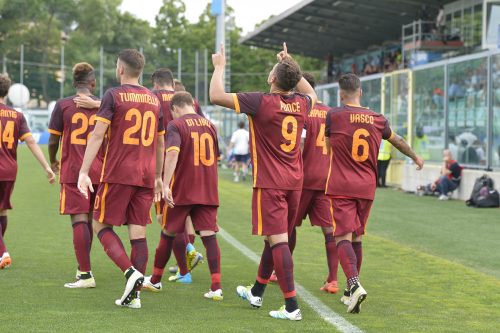 roma virtus entella primavera-ponce gol esultanz squadra