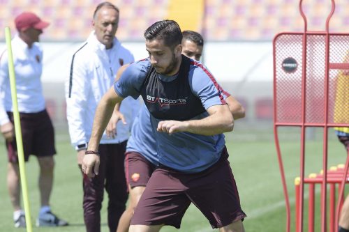 allenamento roma manolas