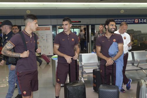 partenza roma paredes perotti salah