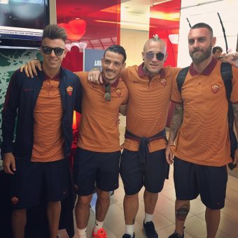 el shaarawy, florenzi, nainggolan, de rossi