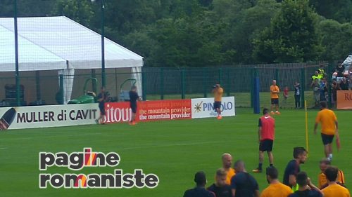 allenamento pinzolo roma