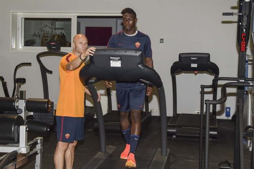 allenamento roma seck
