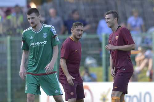 roma-terek grozny-dzeko totti