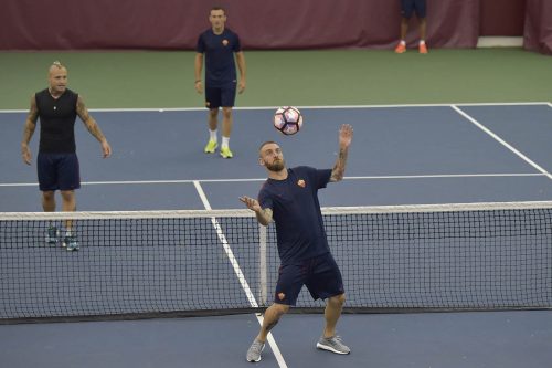 allenamento roma de rossi