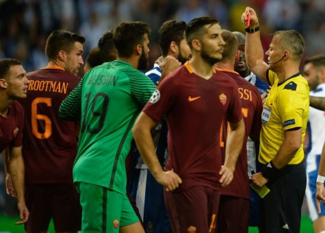 1porto-roma-vermaelen kuipers rosso espulsione
