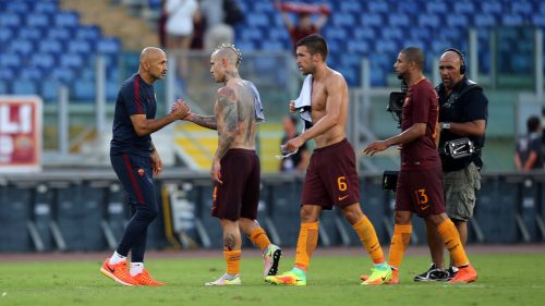 1roma-udinese-spalletti bruno peres nainggolan strootman