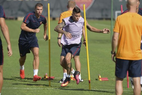 allenamento-roma-iturbe dzeko