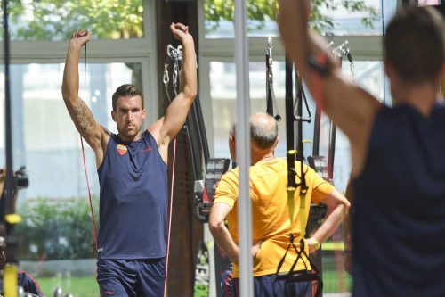allenamento-roma-palestra-strootman