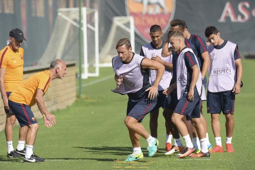 allenamento-roma-totti ricci