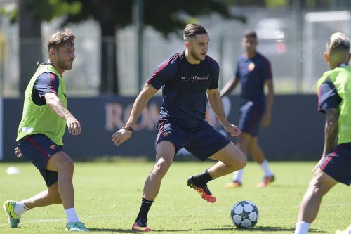 allenamento roma manolas