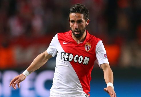 during the UEFA Champions League quarter-final second leg match between AS Monaco FC and Juventus at Stade Louis II on April 22, 2015 in Monaco, Monaco.