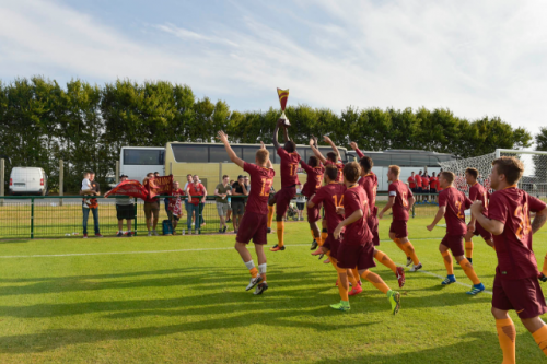 roma primavera peronne cup festeggiamenti 1