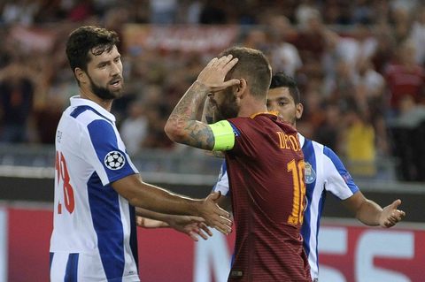 roma_porto--de rossi felipe rosso espulsione
