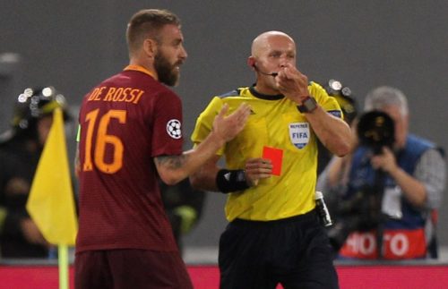 roma_porto_de rossi marciniak rosso espulsione