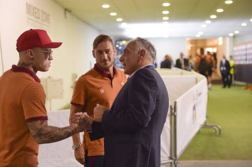 nainggolan totti pallotta
