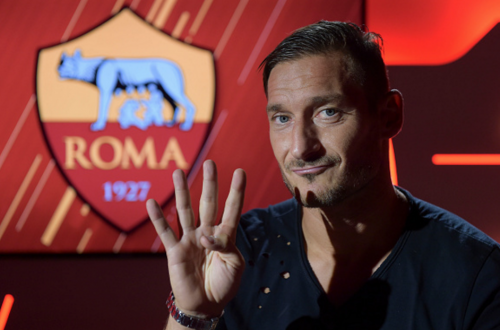 totti 40 compleanno