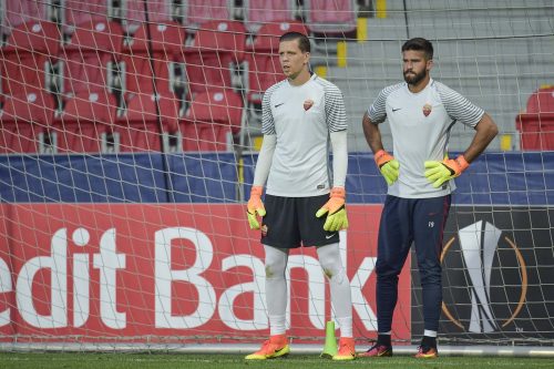allenamento-roma-europa-league-alisson-szczesny