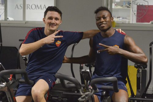 allenamento roma mario rui nura