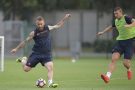 Allenamento Roma, giallorossi tra palestra e campo. De Rossi e Perotti in gruppo, differenziato per Vermaelen Allenamento Roma, giallorossi tra palestra e campo. De Rossi e Perotti in gruppo, differenziato per Vermaelen