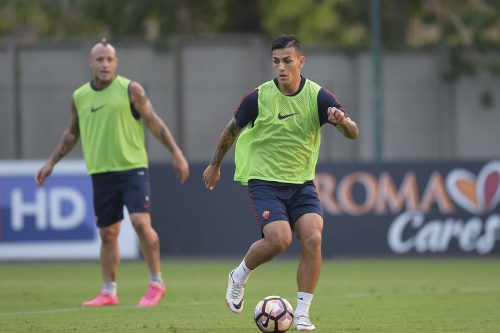 roma-allenamento-paredes