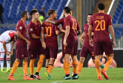 roma-crotone_totti-manolas-fazio-florenzi-el-shaarawy-bruno-peres-gol-esultanza