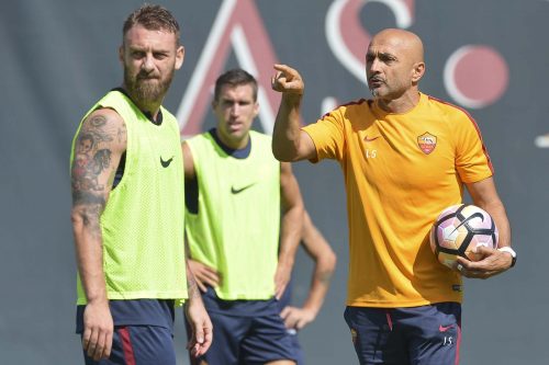 allenamento roma de rossi spalletti strootman