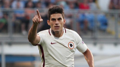 viktoria-plzen-roma-9perotti-gol-esultanza