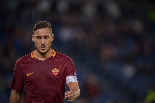 totti AS Roma v FK Austria Wien - UEFA Europa League