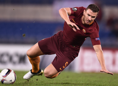 roma-austria vienna-dzeko