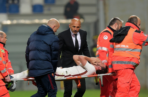 2sassuolo-roma-spalletti florenzi infortunio