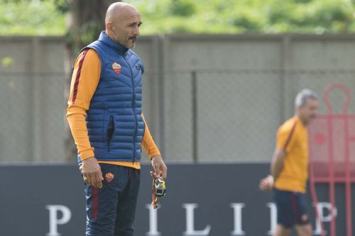 allenamento roma spalletti