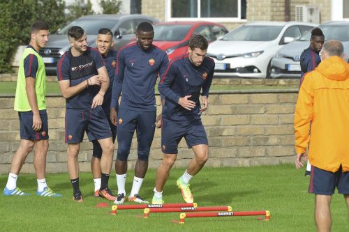 allenamento-roma-strootman-rudiger-manolas-paredes