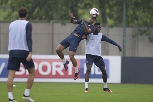 allenamento-roma-seck-emerson-palmieri