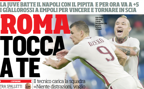 dzeko-nainggolan-corriere-dello-sport