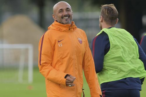 allenamento roma spalletti