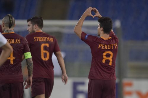 2roma-viktoria-plzen-perotti-gol-esultanza
