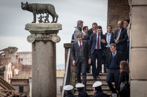campidoglio baldissoni contasta parnasi
