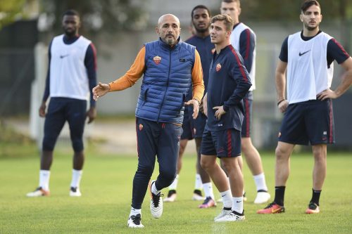 allenamento roma spalletti