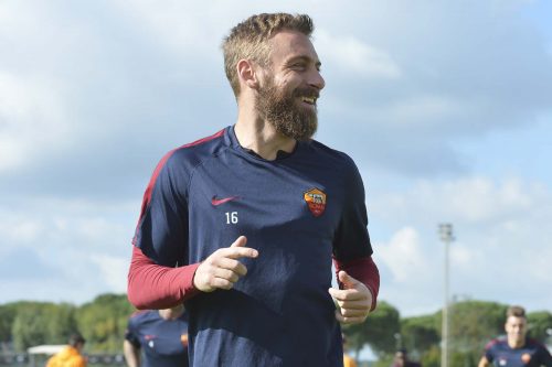 allenamento roma de rossi