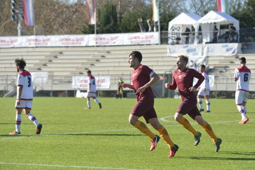 roma-crotone-primavera-grossi-marchizza-gol-esultanza
