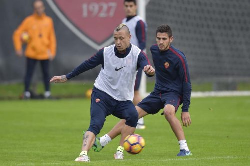 allenamento roma nainggolan