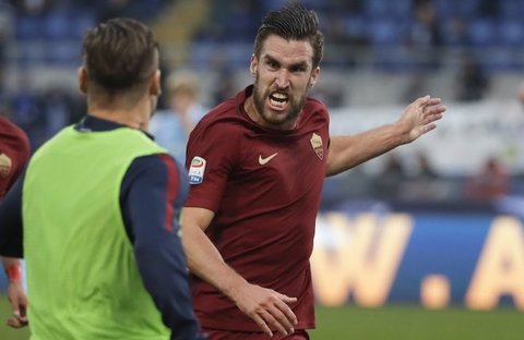 lazio-roma.strootman gol esultanza