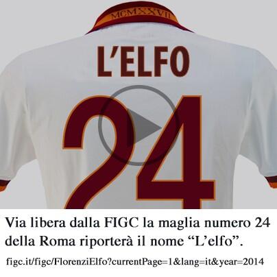 Maglia Home ROMA ALESSANDRO FLORENZI Maglia Home ROMA ALESSANDRO FLORENZI