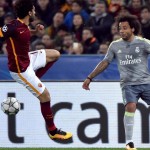 roma-real madrid-salah marcelo