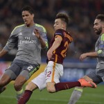 Roma – Real Madrid el shaarawy varane carvajal