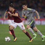 Roma – Real Madrid perotti james rodriguez